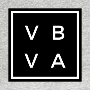 VBVA Virginia Beach Virginia Design by CoVA Tennis T-Shirt